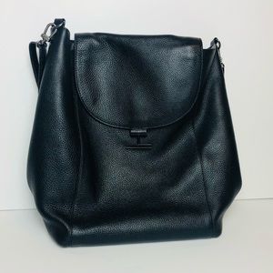 Halston Heritage Black Leather Bag